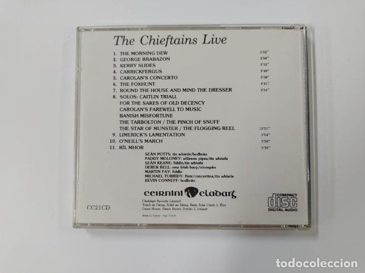 CDs de m&uacute;sica: THE CHIEFTAINS. LIVE. CD. TDKCD47 - Foto 3