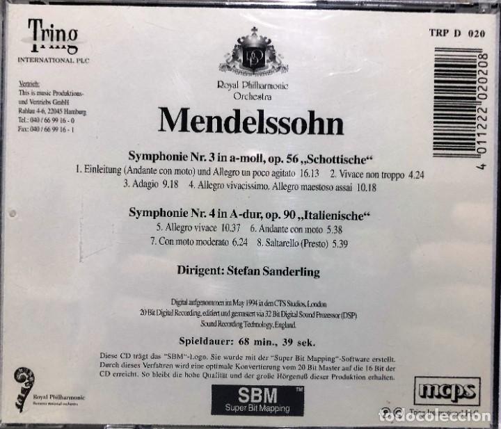 CDs de m&uacute;sica: Mendelssohn - Royal Philharmonic Orchestra - Foto 3
