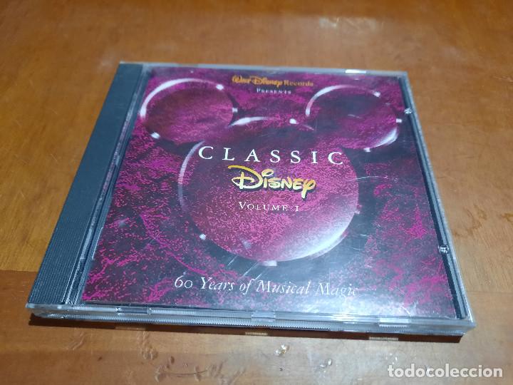 Music CDs: CLASSIC DISNEY. VOLUMEN I. CD EN BUEN ESTADO CON 25 TEMAS. ALGO DIFICIL DE CONSEGUIR