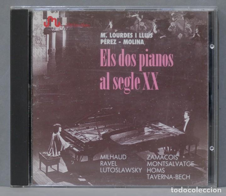 Musik-CDs: CD. ELS DOS PIANOS AL SEGLE XX. LOURDES I LLUIS. PEREZ-MOLINA