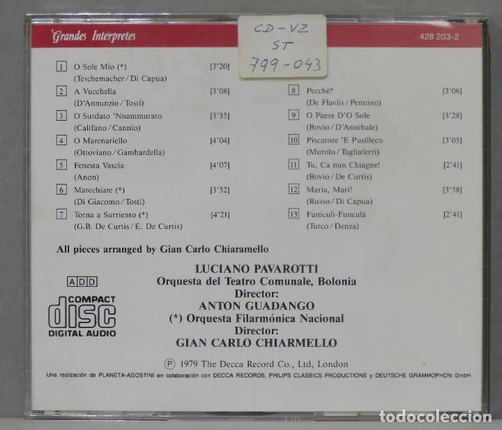 CDs de m&uacute;sica: CD. PAVAROTTI. GRANDES INTERPRETES - Foto 2