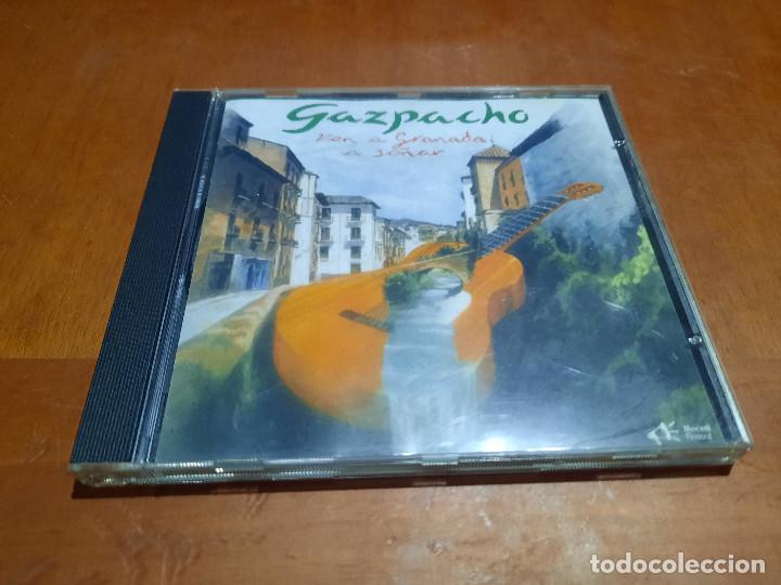 Music CDs: GAZPACHO. VEN A GRANADA A SO&Ntilde;AR. DEDICADO POR EL AUTOR. CD EN BUEN ESTADO CON 14 TEMAS. DIFICIL