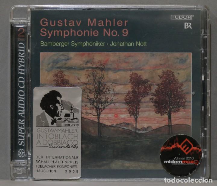 CDs de m&uacute;sica: 2 CD. Sinfonia 9. MAHLER. Nott - Foto 1