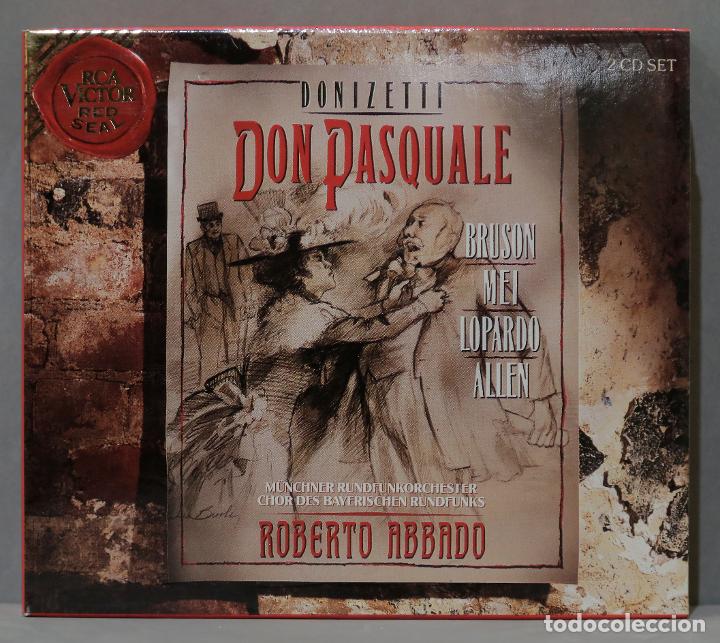 CDs de m&uacute;sica: 2 CD. Abbado. Don Pasquale. DONIZETTI - Foto 1
