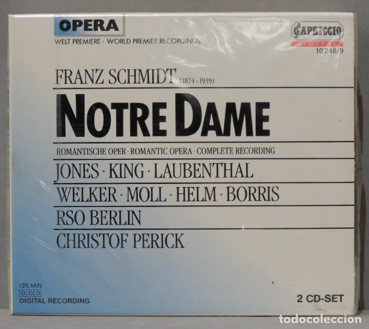CDs de m&uacute;sica: CAJA CD. Schmidt. Notre Dame. PERICK. PRECINTADO - Foto 1