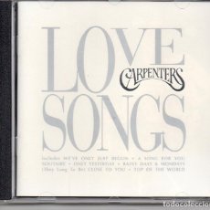 CDs de Música: THE CARPENTERS-- LOVE SONGS 1997. Lote 255383765
