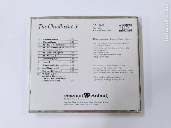 CDs de m&uacute;sica: THE CHIEFTAINS. 4. CD. TDKCD50 - Foto 3