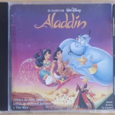 CDs de Música: B.S.O. ALADDIN (BANDA SONORA EN ESPAÑOL) CD 1994 - WALT DISNEY. Lote 287482343