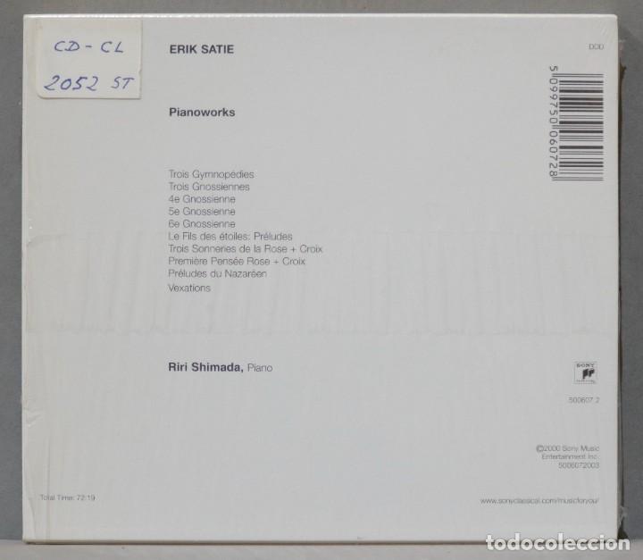 CDs de m&uacute;sica: CD. Satie. Riri Shimada. Piano Works - Foto 2