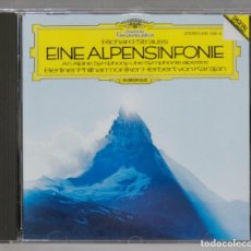 CDs de Musique: CD. RICHARD STRAUSS. BERLINER PHILHARMONIKER. HERBERT VON KARAJAN. EINE ALPENSINFONIE. Lote 287493338