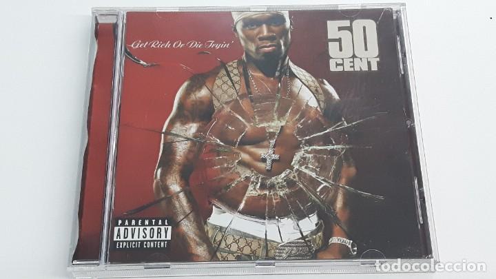 CDs de m&uacute;sica: CD 50 CENT - GET RICH OR DIE TRYIN - Foto 1