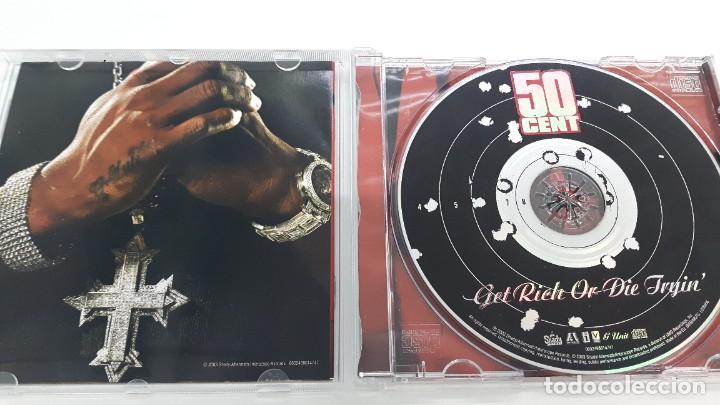 CDs de m&uacute;sica: CD 50 CENT - GET RICH OR DIE TRYIN - Foto 2