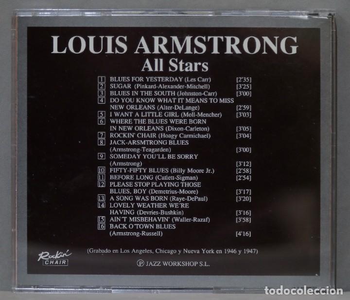 CDs de m&uacute;sica: CD. Louis Armstrong. All Stars - Foto 2