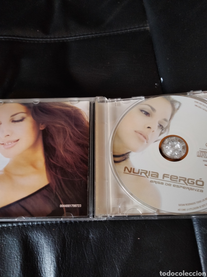 CDs de m&uacute;sica: Nuria Ferg&oacute;, Brisa de esperanza CD libreto letras - Foto 3