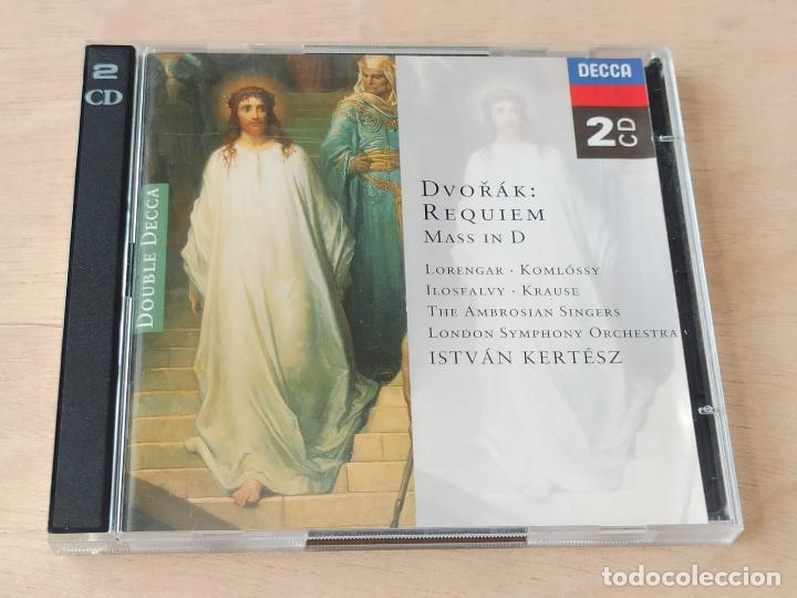 CDs de m&uacute;sica: DVORAK - REQUIEM MASS IN D - 2 CDs (C39) - Foto 1