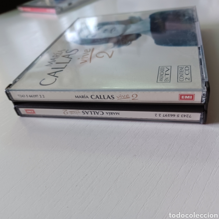 CDs de m&uacute;sica: MARIA CALLAS VIVE - 2 CD EMI 1996 - Foto 6