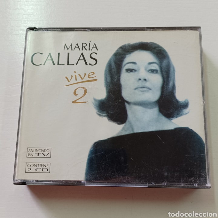 CDs de m&uacute;sica: MARIA CALLAS VIVE - 2 CD EMI 1996 - Foto 1