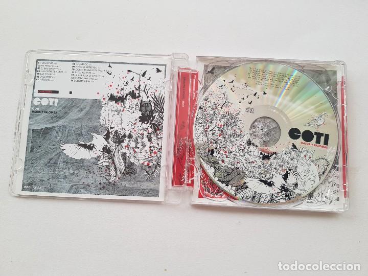 CDs de m&uacute;sica: CD COTI - GATOS Y PALOMAS - 2007 - Foto 2