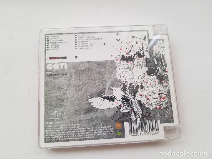 CDs de m&uacute;sica: CD COTI - GATOS Y PALOMAS - 2007 - Foto 3