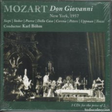 CDs de Música: MOZART: DON GIOVANNI. 3CDS. SIEPI, STEBER, CORENA. MET. BÖHM NUEVO. PRECINTADO. Lote 287720593