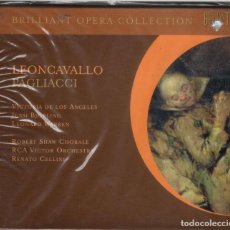CDs de Música: LEONCAVALLO: PAGLIACCI VICTORIA DE LOS ÁNGELES; JUSSI BJÖRLING NUEVO PRECINTADO.. Lote 287722173