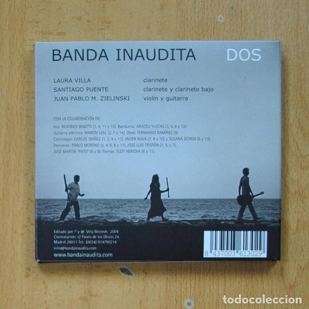 CDs de m&uacute;sica: BANDA INAUDITA - DOS - CD - Foto 2