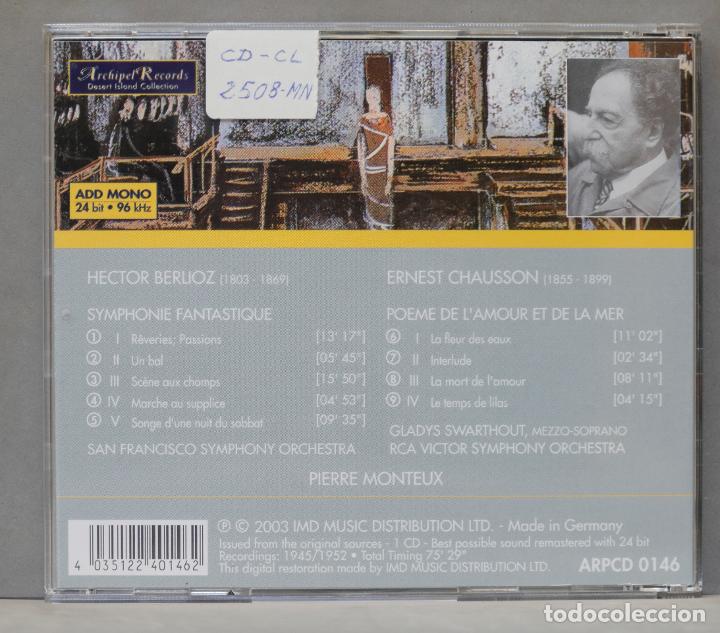 CDs de m&uacute;sica: CD. Monteux conducts Berlioz & Chausson - Foto 2