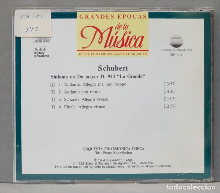 CDs de m&uacute;sica: CD. SCHUBERT. SINFONIA D 944 - Foto 2