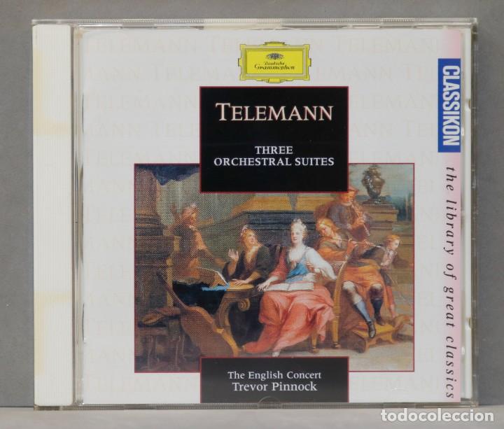 CDs de m&uacute;sica: CD. Telemann. Suites. PINNOCK - Foto 1
