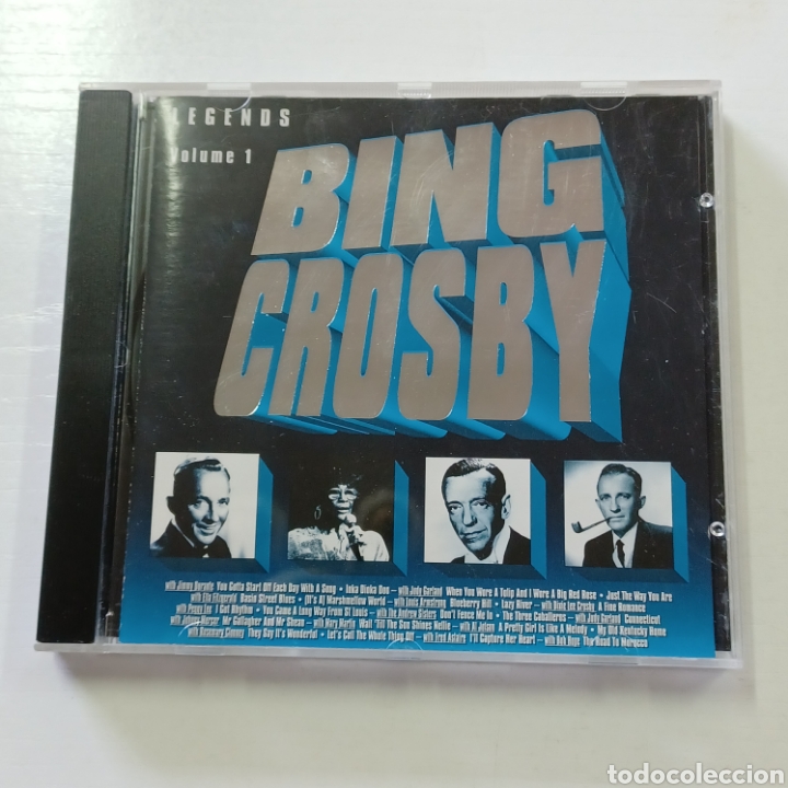 CDs de m&uacute;sica: BING CROSBY - LEGENDS VOLUME 1 CD - Foto 1