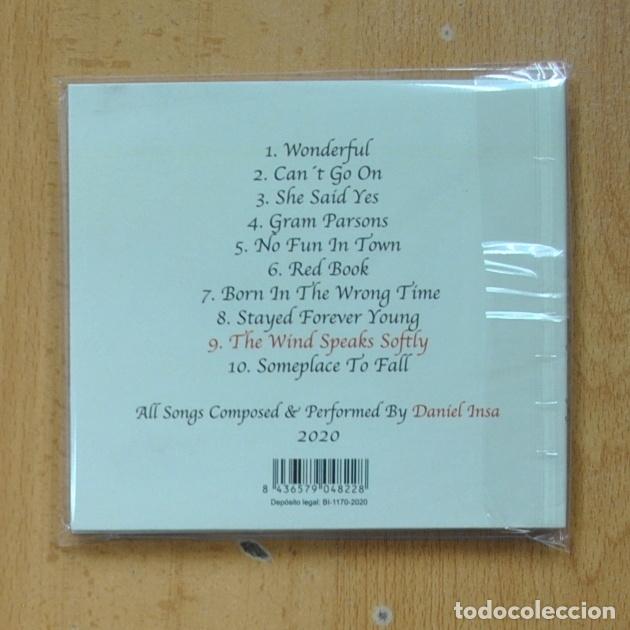 CDs de m&uacute;sica: DANIEL INSA - THE WIND SPEAKS SOFTLY - CD - Foto 2