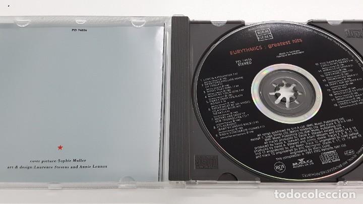 CDs de m&uacute;sica: CD EURYTHMICS - GREATEST HITS - 1991 - Foto 2