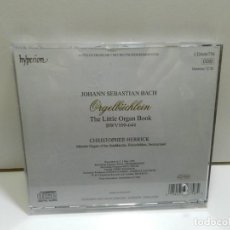 CDs de Música: DISCO CD. BACH, CHRISTOPHER HERRICK – ORGELBÜCHLEIN. COMPACT DISC.. Lote 287989143