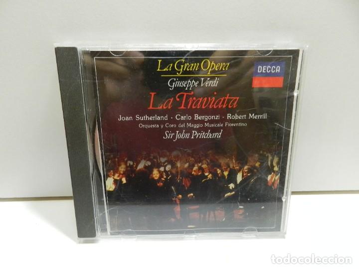 CDs de m&uacute;sica: DISCO CD. Giuseppe Verdi &ndash; La Traviata. COMPACT DISC. - Foto 1