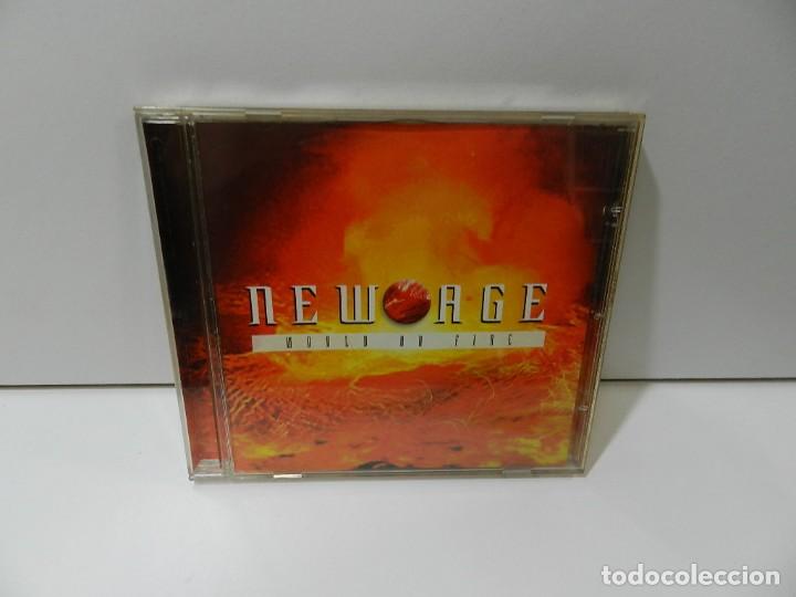 CDs de m&uacute;sica: DISCO CD. New Age &ndash; World On Fire. COMPACT DISC. - Foto 1