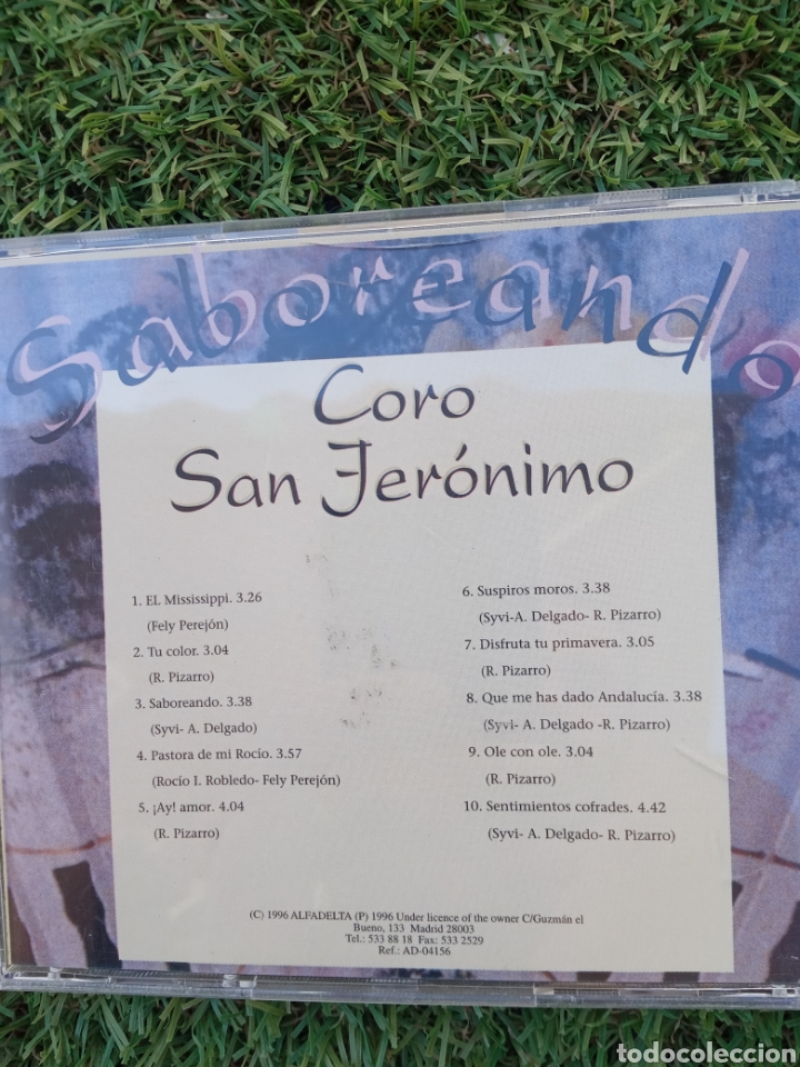 CDs de m&uacute;sica: Cd CORO SAN JER&Oacute;NIMO &rdquo; SABOREANDO &rdquo; - Foto 3