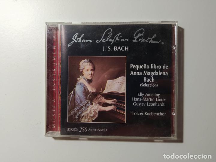CDs de Música: JOHANN SEBASTIAN BACH. PEQUEÑO LIBRO DE ANNA MAGDALENA. TOLZER KNABENCHOR. CD. TDKCD56 - Foto 1 - 288011713