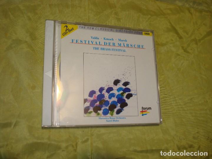 Musik-CDs: FESTIVAL DER MARSCHE ( the brass festival) 2 CD&acute;S. IMPECABLE (#)