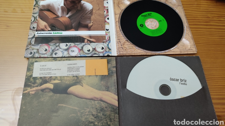 CDs de m&uacute;sica: Lote de 2 cd,s de Oscar Briz - Foto 2