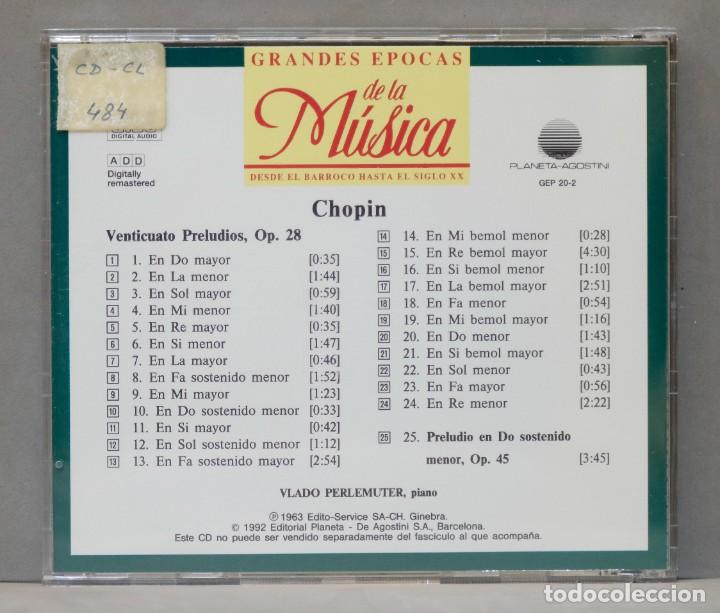 CDs de m&uacute;sica: CD. CHOPIN. 24 PRELUDIOS - Foto 2