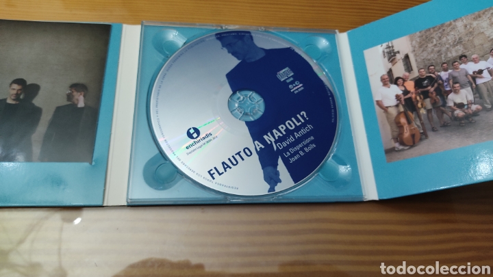 CDs de m&uacute;sica: Cd de David Antich &rdquo;Flauto A Napoli&rdquo; - Foto 3