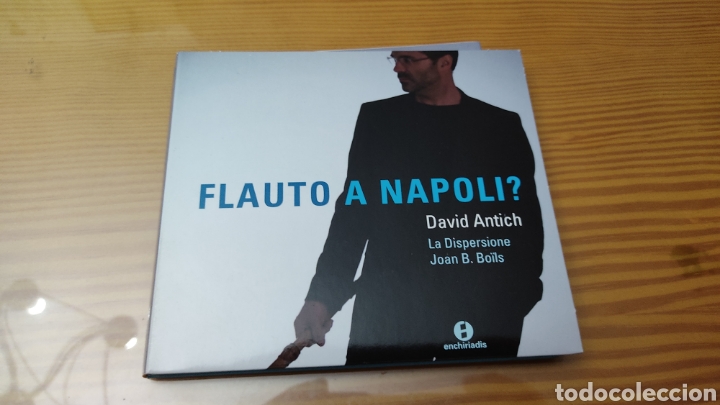 CDs de m&uacute;sica: Cd de David Antich &rdquo;Flauto A Napoli&rdquo; - Foto 1
