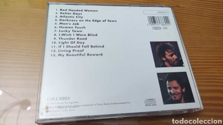 CDs de m&uacute;sica: Cd de Bruce Springsteen &rdquo;In Concert Unplugged&rdquo; - Foto 2