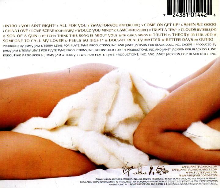 CDs de m&uacute;sica: �R255 - JANET JACKSON. ALL FOR YOU. CD. - Foto 2