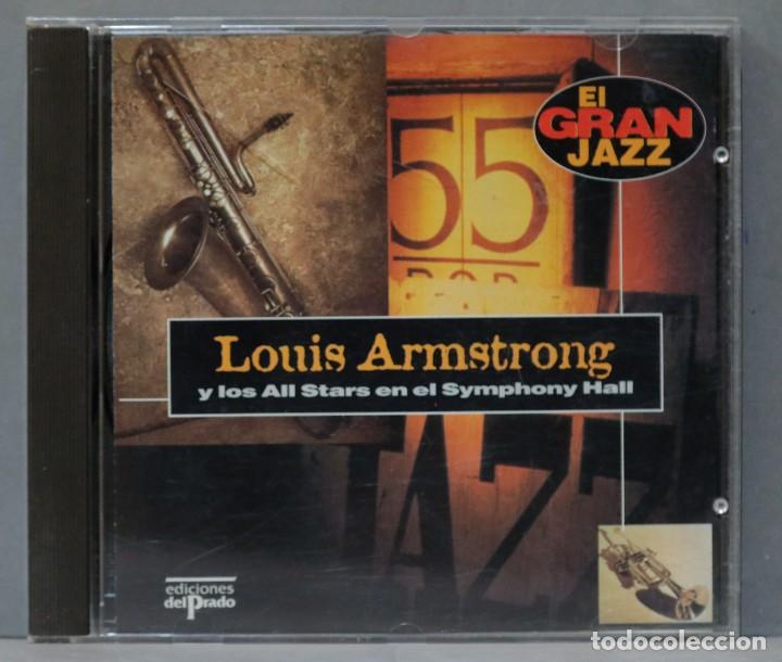 CDs de M&uacute;sica: CD. Louis armstrong y los all stars en el symphony hall
