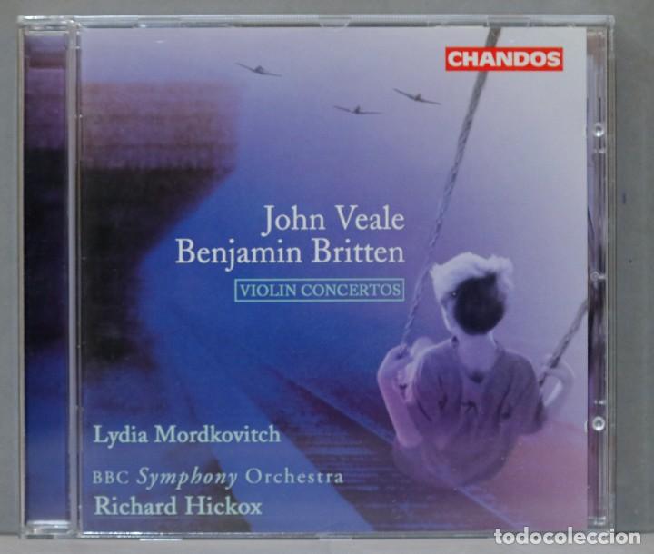 CDs de m&uacute;sica: CD. Violin Concertos. VEALE. BRITTEN - Foto 1