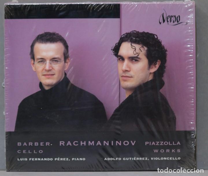 Music CDs: CD. Barber .Rachmaninov. Piazzolla works