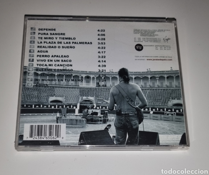 CDs de m&uacute;sica: JARABE DE PALO / CD / DEPENDE - Foto 3
