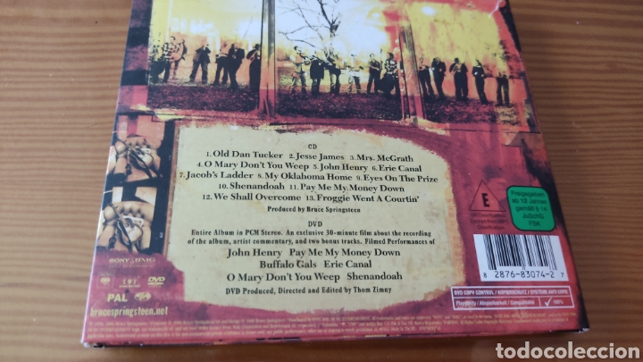 CDs de m&uacute;sica: Doble cd de Bruce Springsteen &rdquo;Seeger Sessions,We Shall Overcome&rdquo; - Foto 2