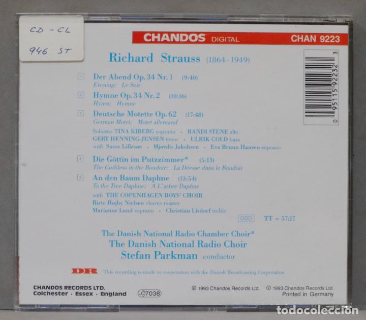 CDs de m&uacute;sica: CD. STRAUSS. A CAPPELLA CHORAL WORKS - Foto 2